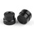 Black Pair FRONT Axle Cap Nut Cover Fit For Harley XL883 XL1200 Softail Dyna Touring Street Glide/Road Glide/Electra Glide