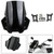 Windshield Fit For Suzuki Katana 2019-2020 BLK Windshield Fit For Suzuki Katana 2019-2020 BLK