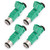 Fuel Injectors 01F023 Fit For Peugeot 1007 206 207 Citroen C2 C3 Nemo 1.1 1.4 1984G0