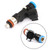 32lb Fuel Injector Fit For GM LS2 6.0L Pontiac GTO C6 Corvette CTS-V 0280158049 12569113 BLK