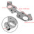 Lowering Triple Tree Front End Upper Top Clamp Fit For Suzuki GSXR 1300 Hayabusa 2008-2012 TI