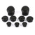 Frame Plugs Set Hole Caps Fit For BMW R1200GS LC Adventure 2014-2019 R1250GS Adventure 2019