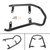 Rear Passenger Grab Handle Bar Hand Armrest Tail Fit For BMW R nineT R9T 14-20 R nineT Scrambler/Pure 2016-2020