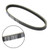 Drive Belt Fit For E-Z-GO Gas TXT WH 800 1200 MPT 800 1200 72328G01