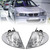 Pair Front Indicator Turn Signal Corner Clear Lights For BMW3 Series E46 98-01