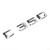 Rear Trunk Emblem Badge Nameplate Decal Letters Numbers Fit Mercedes C350 Chrome