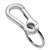 Chrome Metal Spring Steel Pull Chain keyring keychain key chain pendant Key