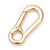 Gold Metal Spring Steel Pull keyring keychain key chain pendant Key
