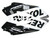 Fairings Honda CBR 1000 RR Black Silver Repsol Racing (2004-2005)