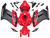 Fairings Honda CBR 1000 RR Red & Black CBR Racing (2004-2005)