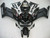 Fairings Honda CBR 1000 RR All Black RR Honda Racing (2004-2005)