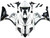 Fairings Honda CBR 1000 RR White & Black CBR Racing (2006-2007) Fairings Honda CBR 1000 RR White & Black CBR Racing (2006-2007)