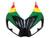 Fairings Honda CBR 1000 RR Red Yellow Green CBR Racing (2006-2007) Fairings Honda CBR 1000 RR Red Yellow Green CBR Racing (2006-2007)