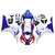 2006-2007 Honda CBR1000RR Red White Blue HRC Racing Amotopart Fairings
