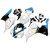 2006-2007 Honda CBR1000RR White Konica Minolta Racing Amotopart Fairings