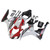 Fairings Honda CBR 1000 RR White Red Black CBR Racing (2006-2007) Fairings Honda CBR 1000 RR White Red Black CBR Racing (2006-2007)