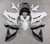 Fairings Plastics Kawasaki Ninja 300R EX300R White Ninja Racing (2013-2014-2015)