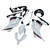 Fairings Plastics Kawasaki Ninja 300R EX300R White Art Ninja Racing (2013-2014-2015) Fairings Plastics Kawasaki Ninja 300R EX300R White Art Ninja Racing (2013-2014-2015)