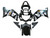 Fairings Suzuki GSXR 1000 Silver & Black Racing  (2000-2002) Fairings Suzuki GSXR 1000 Silver & Black Racing  (2000-2002)