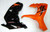 2008-2020 Suzuki GSX 1300 Hayabusa Orange Metallic & Black Hayabusa Racing Amotopart Fairings
