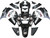 Fairings Suzuki GSX 1300 Hayabusa Black WEST Racing  (2008-2016)