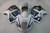 Fairings Suzuki GSX 1300 Hayabusa White Grey Blue Racing  (2008-2016)