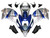 Fairings Suzuki GSX1300 Hayabusa Silver and Blue Hayabusa Racing  (1999-2007)