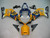 Fairings Suzuki GSXR 600 Yellow & Blue Corona GSXR Racing  (2001-2003)