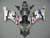 Fairings Suzuki GSXR 600 Silver 2-Tone GSXR Racing  (2001-2003) Fairings Suzuki GSXR 600 Silver 2-Tone GSXR Racing  (2001-2003)