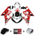 2001-2003 Suzuki GSXR 600 Amotopart Fairings Red Silver Black GSXR Racing 2001-2003 Suzuki GSXR 600 Amotopart Fairings Red Silver Black GSXR Racing