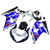 2001-2003 Suzuki GSXR 600 Amotopart Fairings Blue White Black GSXR Racing 2001-2003 Suzuki GSXR 600 Amotopart Fairings Blue White Black GSXR Racing