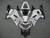 Fairings Suzuki GSXR 600 White Black Alstare Corona GSXR Racing  (2001-2003) Fairings Suzuki GSXR 600 White Black Alstare Corona GSXR Racing  (2001-2003)