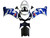 Fairings Suzuki GSXR 600 Blue & White GSXR Racing  (2001-2003) Fairings Suzuki GSXR 600 Blue & White GSXR Racing  (2001-2003)