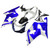 2001-2003 Suzuki GSXR 600 Amotopart Fairings Blue & White GSXR Racing