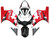 Fairings Suzuki GSXR 600 Red & Silver GSXR Racing  (2001-2003) Fairings Suzuki GSXR 600 Red & Silver GSXR Racing  (2001-2003)