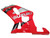 Fairings Suzuki GSXR 600 Red & Silver GSXR Racing  (2001-2003) Fairings Suzuki GSXR 600 Red & Silver GSXR Racing  (2001-2003)