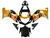 Fairings Suzuki GSXR 600 Yellow & Black GSXR Racing  (2001-2003) Fairings Suzuki GSXR 600 Yellow & Black GSXR Racing  (2001-2003)
