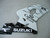 Fairings Suzuki GSXR 600 750 White Alstare Corona Racing  (2004-2005)