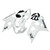 2004-2005 Suzuki GSXR 600 750 Amotopart Fairings White Metallic GSXR Racing 2004-2005 Suzuki GSXR 600 750 Amotopart Fairings White Metallic GSXR Racing