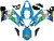 Fairings Suzuki GSXR 600 750 Blue Rizla Suzuki GSXR Racing  (2004-2005) Fairings Suzuki GSXR 600 750 Blue Rizla Suzuki GSXR Racing  (2004-2005)
