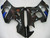 2004-2005 Suzuki GSXR 600 750 Amotopart Fairings Blue Black Silver GSXR Racing