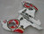 2001-2003 Suzuki GSXR 750 Amotopart Fairings White Red Lucky Strike Racing