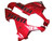 2002-2003 Yamaha YZF-R1 Amotopart Fairings Red & Black R1 Racing 2002-2003 Yamaha YZF-R1 Amotopart Fairings Red & Black R1 Racing