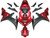 2002-2003 Yamaha YZF-R1 Amotopart Fairings Red & Black R1 Racing 2002-2003 Yamaha YZF-R1 Amotopart Fairings Red & Black R1 Racing