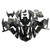2006-2011 Kawasaki ZX14R Amotopart Fairings Black Ninja Racing