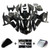 Amotopart Fairings Kawasaki ZX14R Black Ninja Racing (2006-2011)