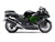 2012-2021 Kawasaki ZX14R Amotopart Fairings Plastics Ninja Black Green Racing