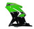 2008-2012 Kawasaki ZX250R EX250 Amotopart Fairings Green Black Ninja ZX250 Racing 2008-2012 Kawasaki ZX250R EX250 Amotopart Fairings Green Black Ninja ZX250 Racing
