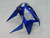 2003-2004 Kawasaki ZX6R 636 Amotopart Fairings Blue Ninja Racing 2003-2004 Kawasaki ZX6R 636 Amotopart Fairings Blue Ninja Racing