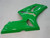 2003-2004 Kawasaki ZX6R 636 Amotopart Fairings Green Ninja Racing